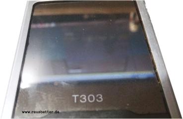 Sony Ericsson T303 Slider Handy Silber 1.8 Zoll  ohne Vertrag