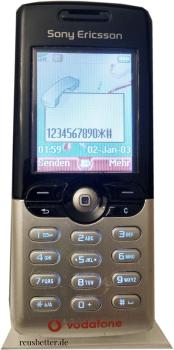Sony Ericsson T610 Handy Classic Candy Bar Silber 1.8 Zoll