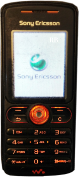 Sony Ericsson Walkman W200i Handy Klassisch/Candy-Bar Schwarz Simlock Frei