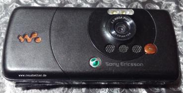 Sony Ericsson Walkman W810i Handy 2.0 MP Satin Black SIM Frei