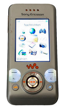 Sony Ericsson Walkman W580i Handy - urbangrau orange - SIM FREI