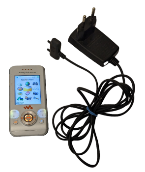 Sony Ericsson Walkman W580i Handy - urbangrau orange - SIM FREI