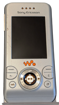 Sony Ericsson Walkman W580i Handy - urbangrau orange - SIM FREI