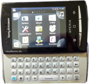 Sony Ericsson Xperia X10 mini pro - UI20i | QWERTZ Tastatur | 5 MP | Schwarz