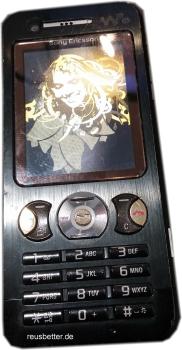 Sony Ericsson WalkmanHandy W890i Klassisch/Candy-Bar Espresso Black
