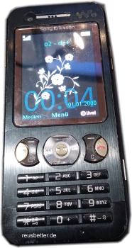 Sony Ericsson WalkmanHandy W890i Klassisch/Candy-Bar Espresso Black