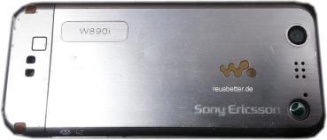 Sony Ericsson Walkman Handy W890i 3.2MP 2 Zoll Bluetooth Silber