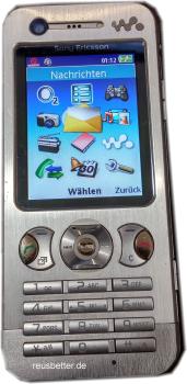 Sony Ericsson Walkman Handy W890i 3.2MP 2 Zoll Bluetooth Silber
