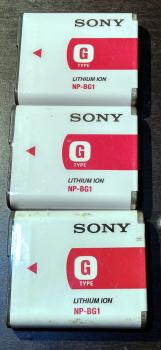 Sony Li-ION Akku NP-BG1 für WX - HX Serien