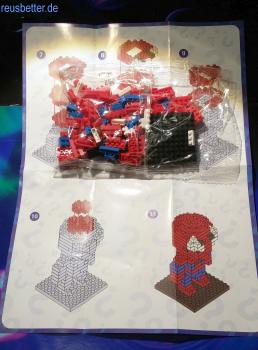 Spider Man - LOZ Diamond Micro Block - Set mit Box