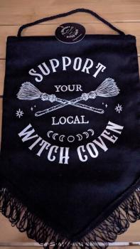 Stammtisch-Wimpel | Tischwimpel Hexen Zirkel