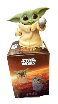 Star Wars The Mandalorian  Grogu Figur mit Ball