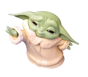 Star Wars Yoda 3D Metall Anhänger SET Grogu Sammel Figur Boba Fett