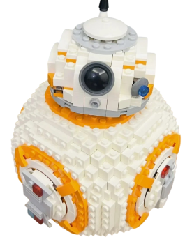 Star Wars Droide BB-8 Model - Bausteine | Set mit Anleitung | 1106 Bausteine mit Figuren