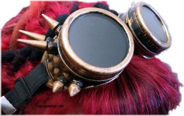 Schweißer Brille - Steampunk | Spikes Flieger- | Viktorianisch - 3 Farben