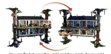 Stranger Things - Die andere Seite Bausatz mit Wills House und Minifiguren, 2499 Stück