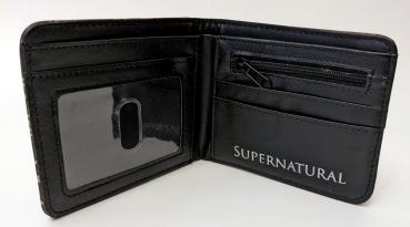 Supernatural Castiel Flügel - Engel Schutz Pentagramm Brieftasche Portemonnaie