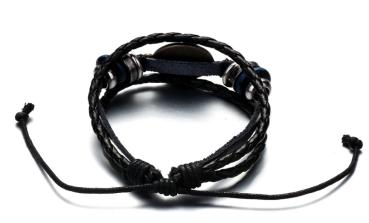 Supernatural Anti Dämonen Pentagramm Armband Glas Cabochon Feuer