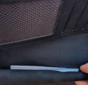 Supernatural Damen Wildleder Portemonnaie LOVE Schwarz