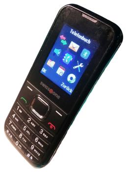 Swiss +one SC 230 Handy | Dual SIM | 1,77" Farbdisplay | LED Taschenlampe FM | Simlock Frei