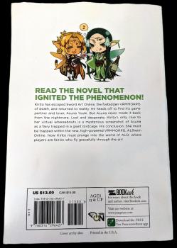 Sword Art Online 3 - Fairy Dance VRMMORPG light novel Reki Kawahara