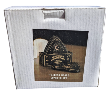 Ouija Board mit Planchette Tisch Untersetzer-4er Set Untersetzer für Gläser