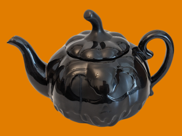 Teekanne Jack Skellington  Pumpkin - Skulptur Tee-Kaffee Kanne mit Kürbis Deckel - Killstar