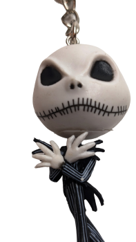 Nightmare Before Christmas Jack Skellington mit Frack 3D Taschen-Schlüsselanhänger
