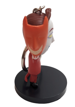 Nightmare Before Christmas LOCK 3D Figur Anhänger Tim Burton Taschen-Schlüsselanhänger