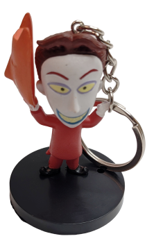 Nightmare Before Christmas シ LOCK 3D Figur Anhänger シ Tim Burton Taschen-Schlüsselanhänger