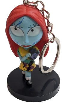 Nightmare Before Christmas Sally 3D Figur Anhänger Tim Burton Taschen-Schlüsselanhänger