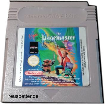 THE PAGEMASTER  -  Nintendo Game Boy