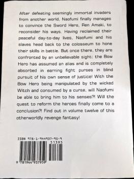 The Rising Of The Shield Hero Volume 12 Light Novel von Yusagi