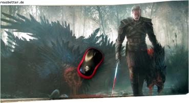 The Witcher Wild Hunt | Killing Monsters - Schreibtischmatte - Unterlage - 70 cm