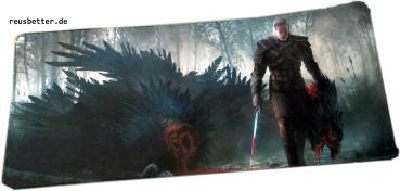 The Witcher Wild Hunt | Killing Monsters - Schreibtischmatte - Unterlage - 70 cm