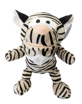 Handspielpuppe Tiger Handpuppe mit Klappmaul