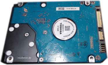 Toshiba MK1234GSX (HDD2D31 R ZK01 T) 120 GB