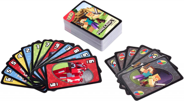 UNO Kartenspiel Spezial Edition Motiv Minecraft