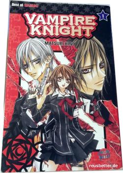 Vampire Knight Band 1 | Matsuri Hino | Manga Shōjo - Taschenbuch