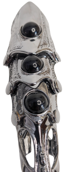 Preview: Victorianischer Gliederring Gothic altsilber