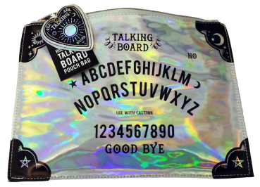 Wicca Occult Brett Ouija Kosmetiktasche Iridenscent Spirit Board Make-up Tasche