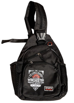Winchester Supernatural Schulterrucksack - Unisex Magie Schultertasche Schwarz