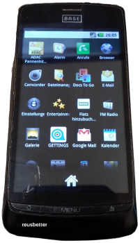 ZTE-1001 BASE Lutea Glossy ❖ Piano Black ANDROID Smartphone ❖ 5 MP