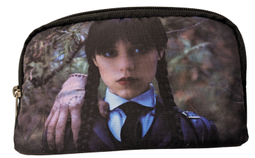 Zip Geldbörse Wednesday Addams mit eiskaltem Händchen | Never more Akademie Portemonnaie