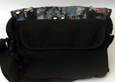 Messanger Bag Umhängetasche Tasche Unisex - Zombies -The Walking Dead Motiv - fluoreszierend