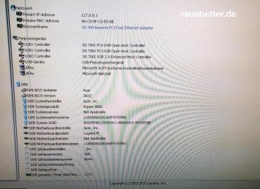 Acer Aspire 3003WLMi Notebook - 15.4" - Sempron 3000+ - Win XP Home - 1 GB RAM - 100 GB HDD