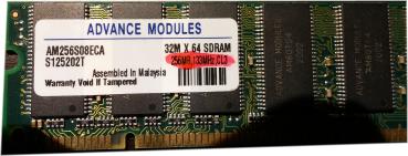 PC Arbeitsspeicher Advance 256MB SDRAM PC133 PC RAM