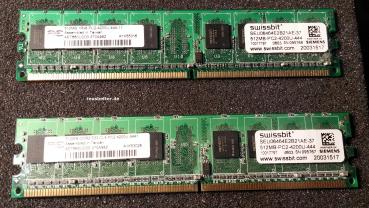 PC Arbeitsspeicher Aeneon AE PC RAM 1 GB 2x512 MB DDR2