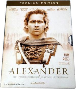 ALEXANDER PREMIUM EDITION ANTHONY HOPINS/ANGELINA JOLIE- 2 DVD