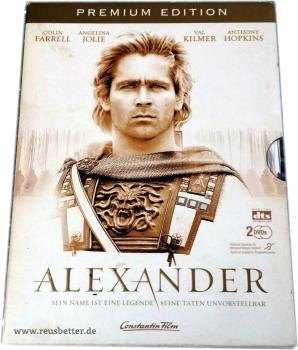 ALEXANDER PREMIUM EDITION ANTHONY HOPINS/ANGELINA JOLIE- 2 DVD